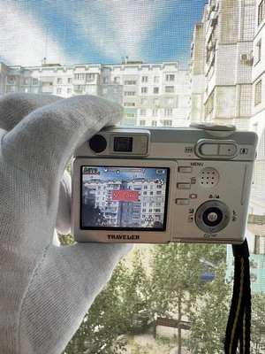 Traveller DC-6300 6.3MP Compact Digital Camera Silver Tested - Image 1 of 4