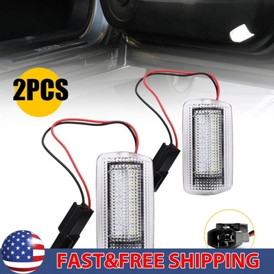 [BLANCO SUPREMO] LED Lámpara de luz de puerta lateral para Camry Toyota Prius Avalon 4Runner Foto 1 de 4