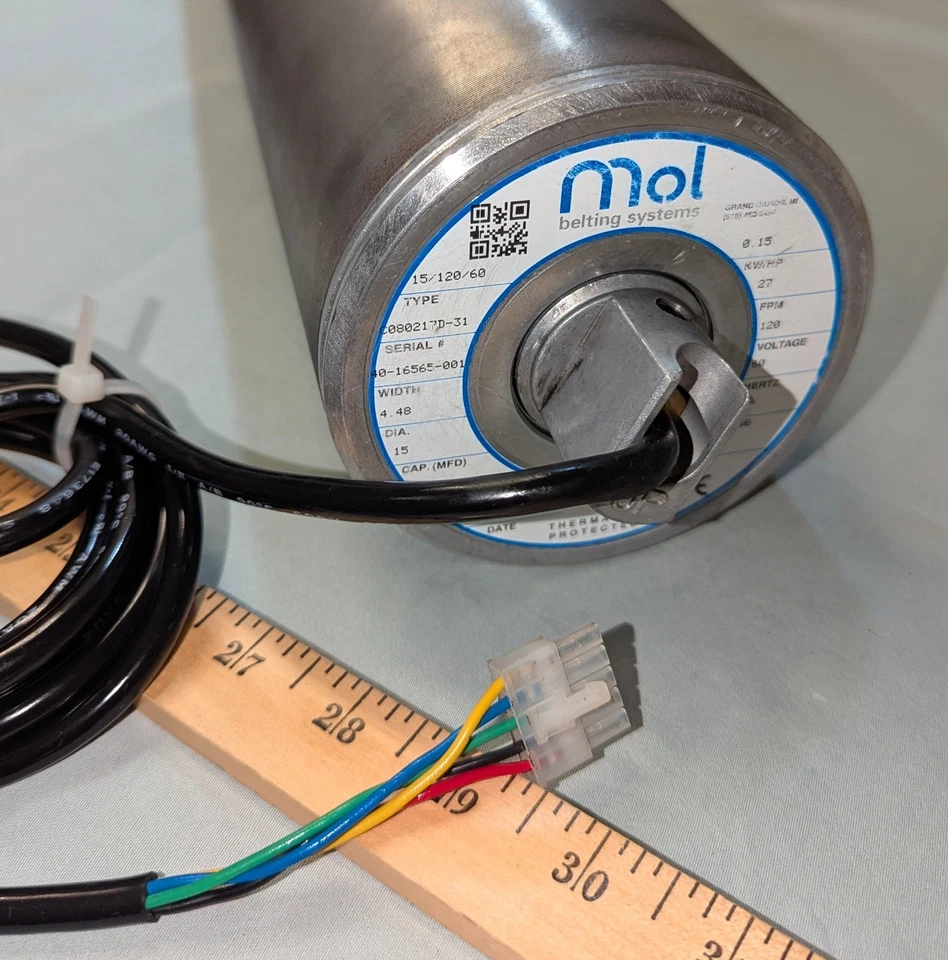 Motor de tambor de soporte de rodillos transportadores de banda MOL Foto 1 de 4