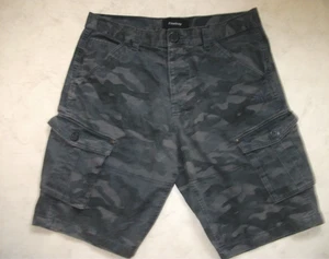 Men’s Firetrap Cotton Camouflage Cargo Shorts Size XL Waist 36” - Picture 1 of 4