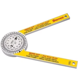 Starrett Kunststoff Gehrungswinkelmesser Winkelsucher mit zwei Laser Engr Skalen 505P-7 - Bild 1 von 8