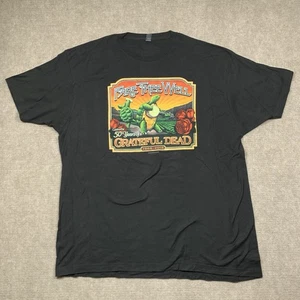 Grateful Dead Fare Thee Well 2015 Tour T-Shirt Mens 2XL XXL Black Double Sided - Picture 1 of 8
