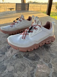 On Cloudaway Damen-Laufschuhe Ice/Chili rot grau weiß Größe 7,5 - Bild 1 von 14