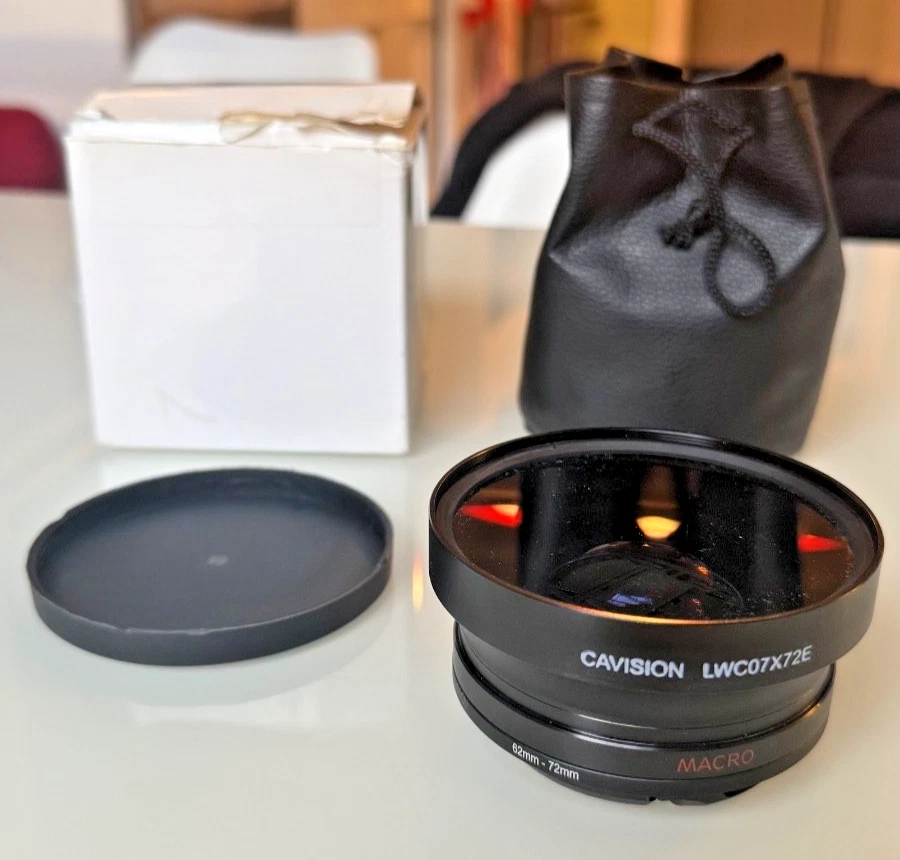 Convertidor gran angular multicapa Cavision 0,7x (LWC07X62E) Foto 1 de 3