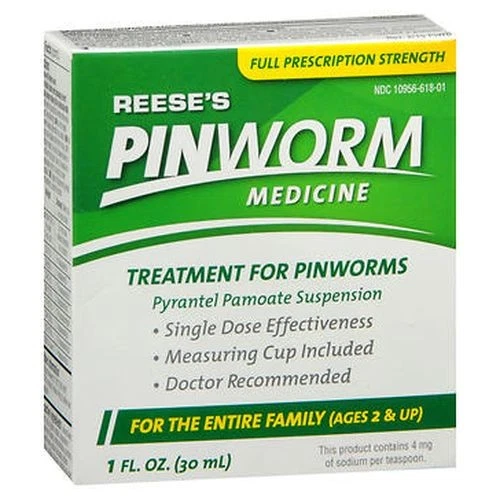 Pinworm Medicine Strength líquido 1 OZ de Reese's Foto 1 de 1