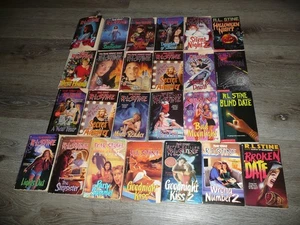 25 R.L. Stine Book Lot ~ Fear Street & Other Stein Horror Books As is - Picture 1 of 16