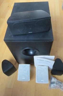 Magnat Symbol 5100A Aktives 5.1-Surround-Lautsprecher /Kino-Soundsystem 6 Boxen - Bild 1 von 4