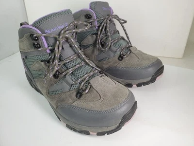 BEARPAW Women's Corsica Wide Hiking Boot Size 10 Gray / Purple 4390X - Image 1 of 4