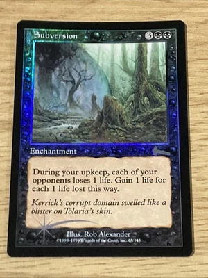 Subversion Foil Urza's Legacy - Near Mint - Image 1 of 2