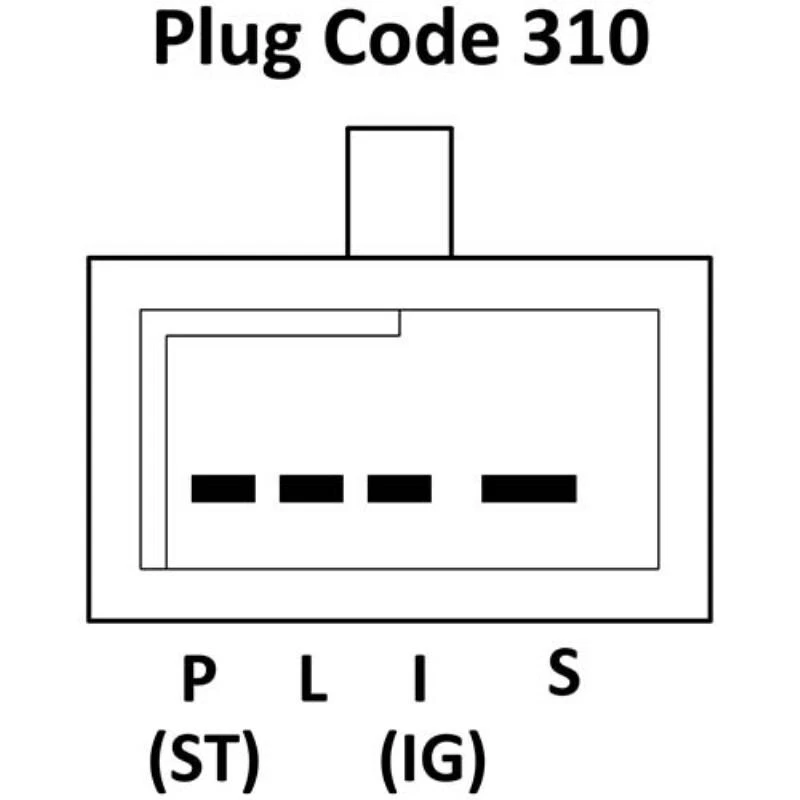 Alternator fits Buick Electra 5.0L/307CI V8 1988 1989 10463064 10463090 7888-3 - Image 1 of 1