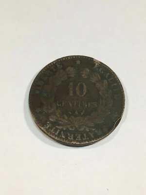 Coin France 10 Centimes Ceres 1886 A - Image 1 of 2