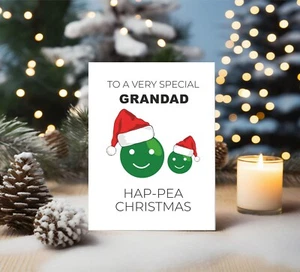 Funny Christmas Card Grandad Grandparents Rude Card BCR393 - Picture 1 of 3