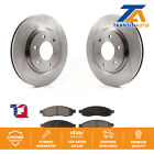 Front Disc Brake Rotors And Ceramic Pads Kit For 2007 Nissan Titan From 04 07