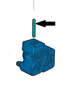 Ford KA 08 on Engine Mount Studs M10 Part No 1545544 - Image 1 of 4