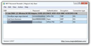 WLAN Passwort vergessen? Software zum Wiederherstellen von WiFi Key auf Windows PC Computer - Bild 1 von 2