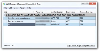 Forgot your WiFi Password?  Software to Recover WiFi key on Windows PC Computer - Image 1 of 2