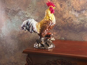 Colorful Cast Iron Faucet - Rustic Farm Decor, Hand Painted Sculpture - Picture 1 of 4