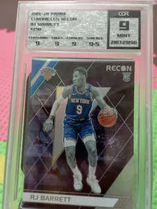 RJ BARRETT 2019-20 PANINI Chronicles Recon RC NBA card (COR-9.0 Mint) - Picture 1 of 5