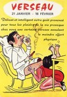 CARTE POSTALE ILLUSTRATEUR ALEXANDRE / SIGNE DU ZODIAQUE / VERSEAU / NU / NUE