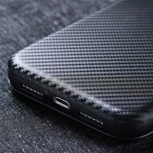 Para Motorola Edge 50 Pro, Lujo Abatible Fibra de Carbono Billetera Tarjeta Estuche Cubierta Completa - Imagen 1 de 20