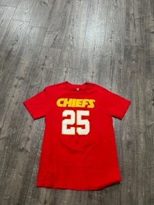 Kansas City Chiefs #25 Jamaal Charles Jersey T-Shirt Kids LG - Picture 1 of 2