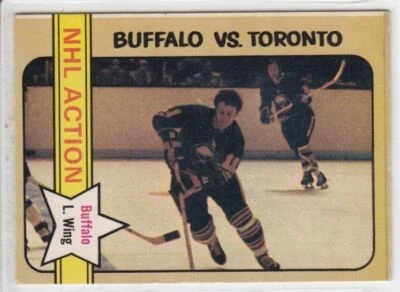 1972-73 O PEE CHEE RICK MARTIN BI LINGUAL #182 OPC Buffalo Sabres VS Toronto - Image 1 of 2