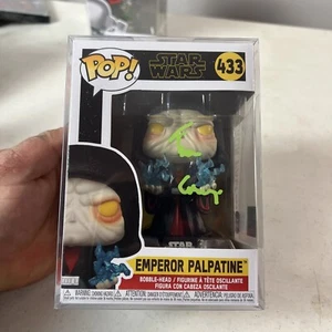 TIM CURRY SIGNIERT STAR WARS - EMPEROR PALPATINE FUNKO POP! (OC CELEBRITY COA) - Bild 1 von 7