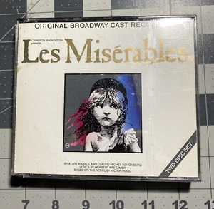 LES MISERABLES - Original Broadway Cast Recording 2 CD SET CD - Picture 1 of 4