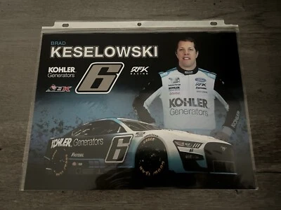 Открытка герой гоночной карты Brad Keselowski No6 2022 Kohler Generators RFK NASCAR - Изображение 1 из 2