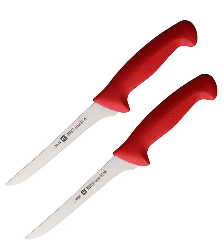 Henckels Zwilling Master Flex Boning Kitchen Knife Red Plastic Handle 32101-163