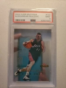 2003 ALEKSANDAR PAVLOVIC FLEER MYSTIQUE #103 PSA 9 MINT SN /999 - Picture 1 of 2