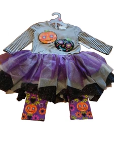 Girl's Emily Rose size 2T Boutique Halloween outfit NEW 2 Piece - Picture 1 of 5