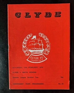 football scottish fixture programmes - Picture 1 of 1