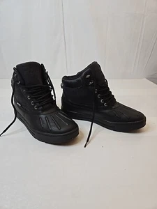 Gr. 11 Nautica Stiefel. Herren Ankle Duck, Neu Bedford Gepolsterter Kragen Schwarz Schnürung - Bild 1 von 9