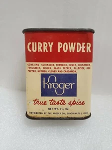 Vintage Tin Curry Powder Container - Picture 1 of 4