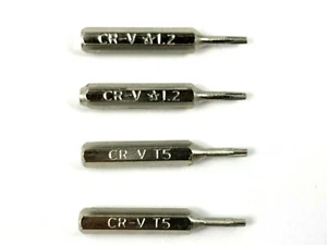 P5/PL4/TS4 Pentalobe 1.2 Torx T5 Screwdriver bits for MacBook Air Pro Retina 4PC - Picture 1 of 4