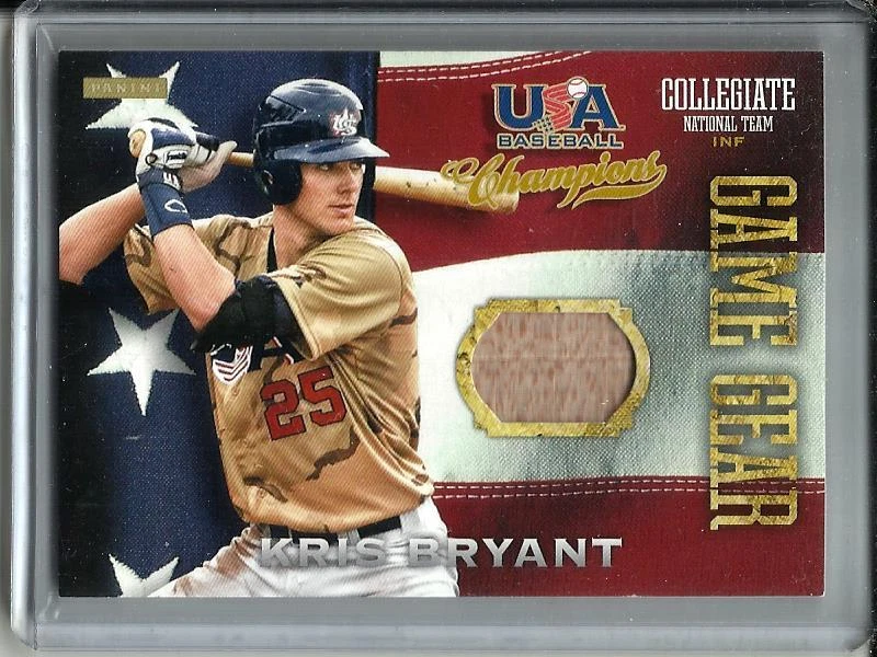 Kris Bryant 2013 Panini USA Baseball Champions Game Used Bat - Image 1 of 1