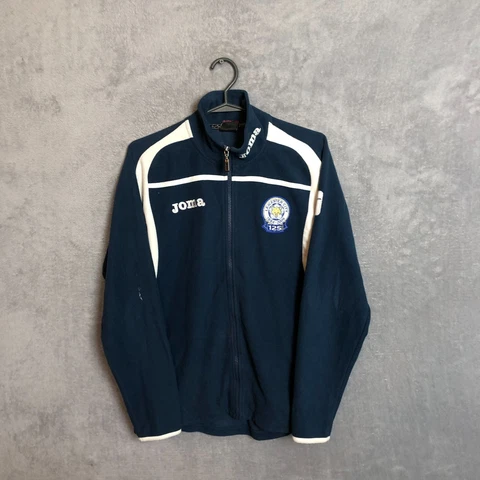 Leicester City 125YRS Training Jacket With Zipped Joma Fleece Young Size XL Cover