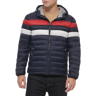 Tommy Hilfiger Men's Water Resistant Ultra Loft Filled Hooded Puffer Jacket XXL - Image 1 of 4