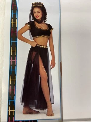 Sexy Harem Girl  Jasmine like Belly dancer Black Harem lady Size small - Image 1 of 4
