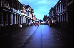 Original Slide, 1950's - Vintage Street Scene, Balboa, district of Panama City - Picture 1 of 1