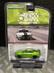 1/64 GRÜNES LICHT 60 JAHRE SHELBY SEIT 1962 2020 FORD MUSTANG SHELBY GT350R GRÜN - Bild 1 von 2