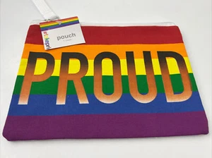 Muñequera grande Rainbow Pride con cremallera brillante colorida Orgullo ☼ Nueva con etiquetas Nueva - Imagen 1 de 7