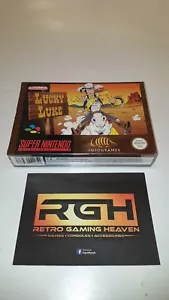 JUEGO LUCKY LUKE SUPER NNINTENDO SNES SELLADO DE FÁBRICA NUEVA VERSIÓN REINO SNSP-P-ALYP - Imagen 1 de 9