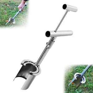 Bulb Planter Tool, Stainless Steel Transplanter,Plant Tree Seedling Digging Tool - Picture 1 of 24