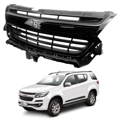 Parrilla delantera negra genuina para Chevrolet Colorado Trailblazer 2017 2019 Foto 1 de 4