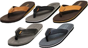 NORTY Men's Sandals for Beach, Casual, Flip Flop Thong Shoe Runs One Size Small - Picture 1 of 68