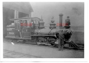 25DD317 2NDGEN 1880s/60 SANDY RIVER RAILROAD FORNEY 044T LOCO #1 PHILLIPS HOUSE - Picture 1 of 2