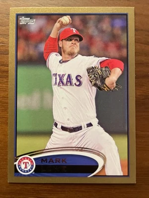 2012 Topps Update Series - Mark Lowe #US125 Gold /2012 - Image 1 of 2