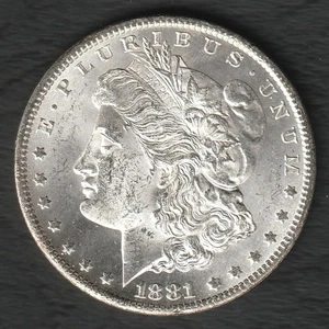 1881-CC MORGAN DOLLAR BU ZUSTAND --- YCBO - Bild 1 von 1